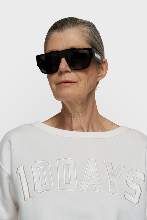 10Days petit Statement Pullover Ecru