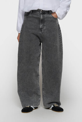 10Days weite Hosen Jog-Denim grau