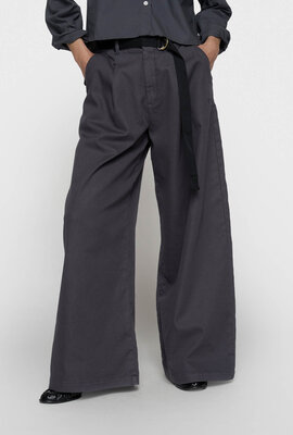 10Days weite Hosen jog twill blau