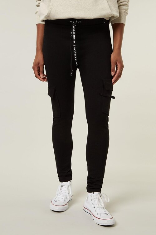 10Days Black DIE CARGO-LEGGINGS