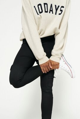 10Days Soft white melee Der Statement-Pullover
