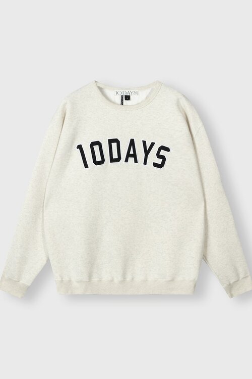 10Days Soft white melee Der Statement-Pullover
