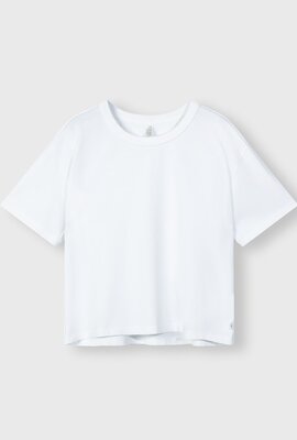 10Days Weiß Das dicke Baumwoll-T-Shirt