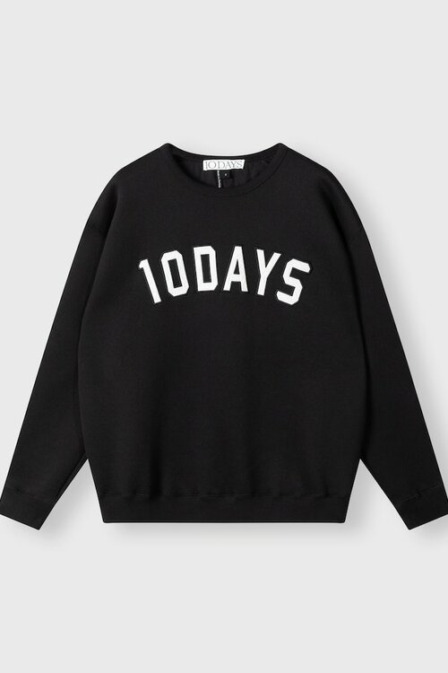 10Days Schwarzer Statement-Pullover