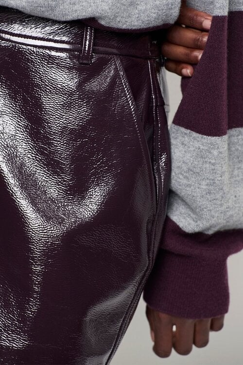 Dante 6 Evon Minirock aus Fauxleder