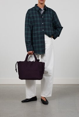Marrea Tassen Neopren Tasche Aubergine