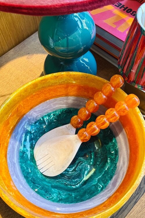 Anna & Nina Gleaming Salad Bowl