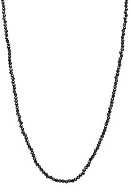 Anna & Nina Black Onyx Gemstone Halskette