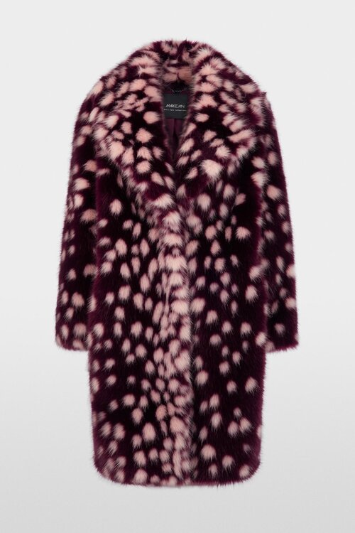 Marc Cain Mantel Print Bordorot
