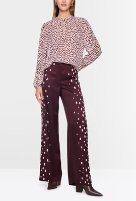 Marc Cain Bluse Print Rosa