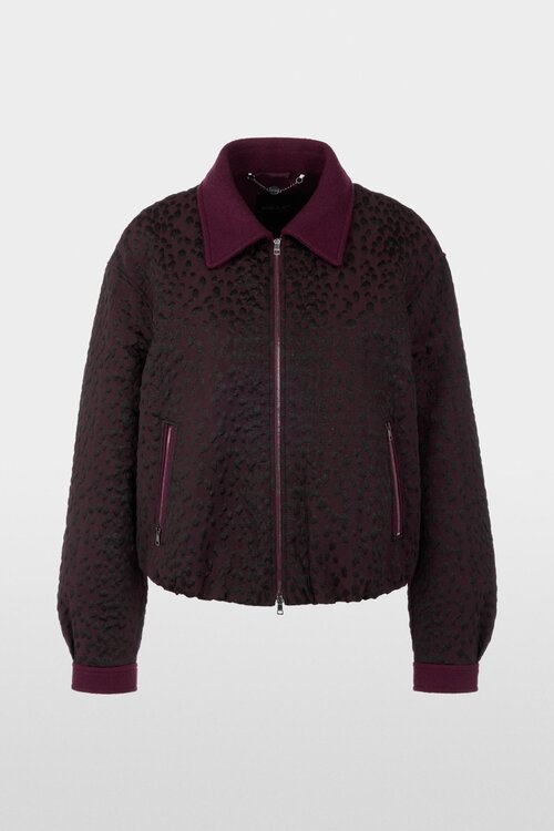 Marc Cain Jacke bordeauxrot
