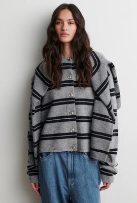 Second Female Alphline Cardigan grau