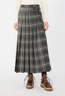 Max Mara Weekend Rock Karo Grau