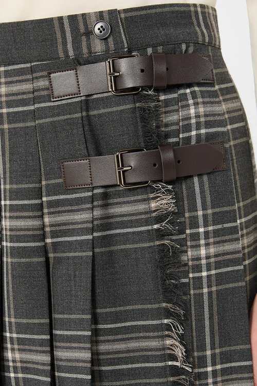 Max Mara Weekend Rock Karo Grau