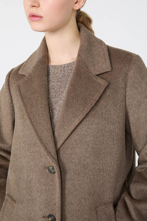 Max Mara Weekend Teddy-Jacke Braun