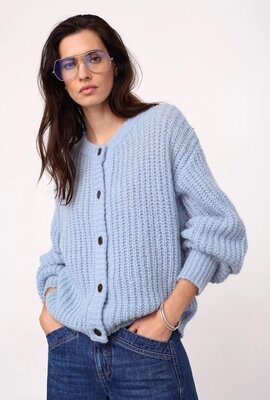 Co'couture Raina Knit Vest blau