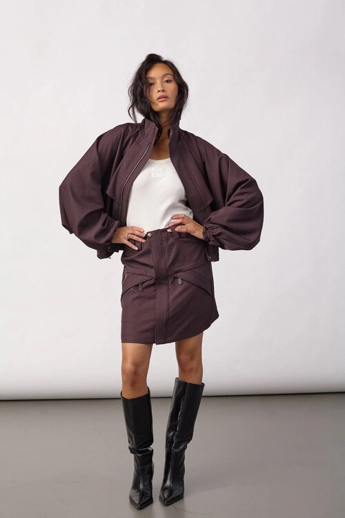 Co'couture Luna Jacket braun