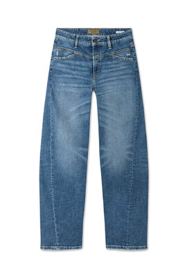 Cambio Ornella Barrel Long Jeans