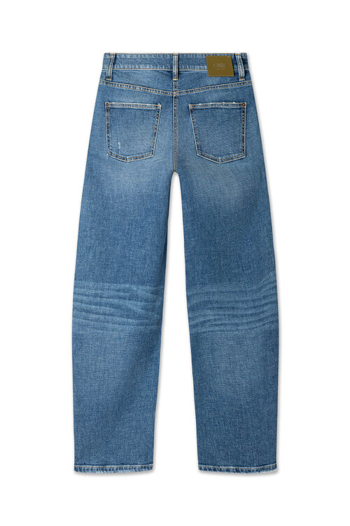 Cambio Ornella Barrel Long Jeans