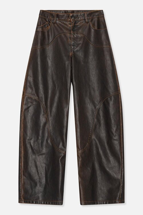 Baum Und Pferdgarten Napolen Kunstlederhose braun