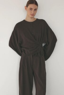 Club L'avenir Hibay Strickjacke Braun