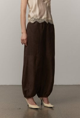Herskind Sylvia Wildleder-Ballonhose