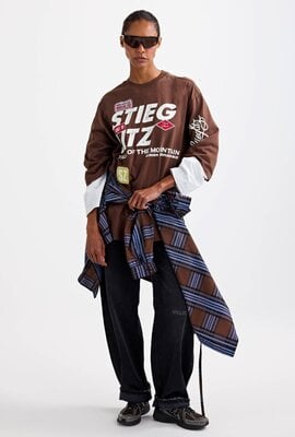 Stieglitz Daria Skate Tee Braun