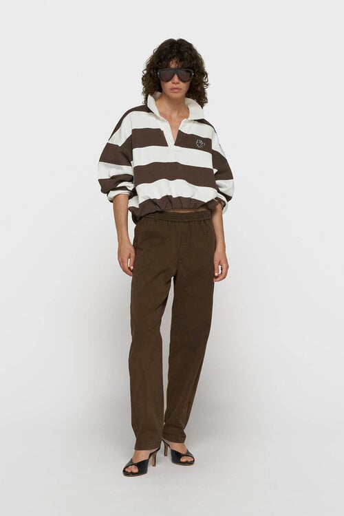 10Days easy pants twill braun