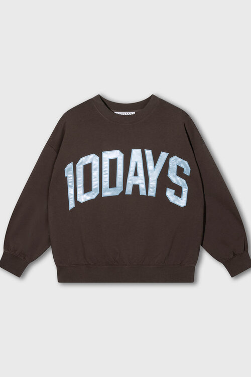 10Days Baseball-Sweatshirt 10DAYS braun