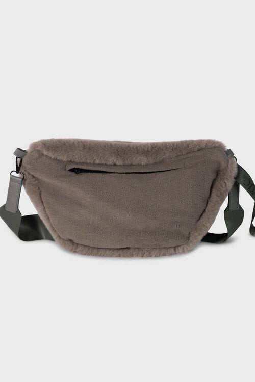 10Days fluffy Gürteltasche braun