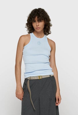 10Days Tanktop Ripp Blau