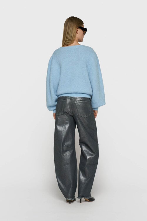 10Days metallic western denim Hose