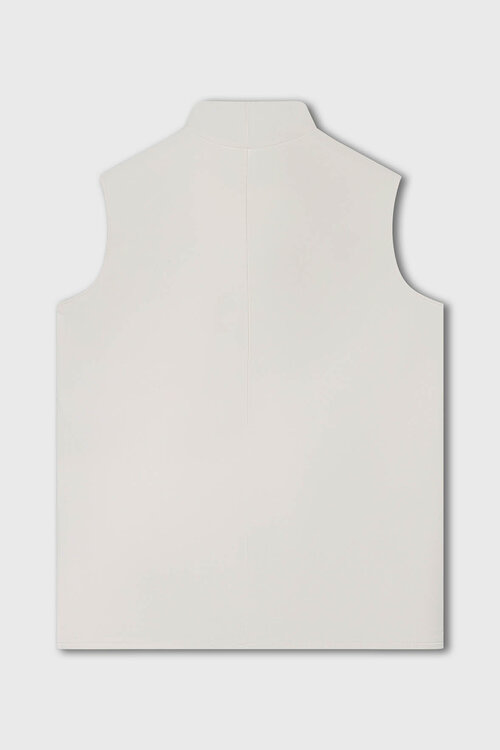 10Days Drape-Top Fleece Ecru