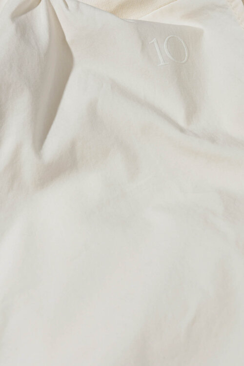 10Days Drape-Top Fleece Ecru