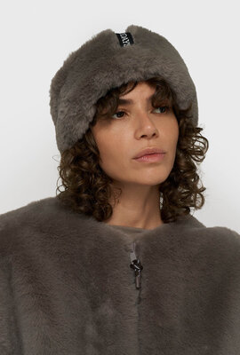 10Days fluffy Stirnband braun