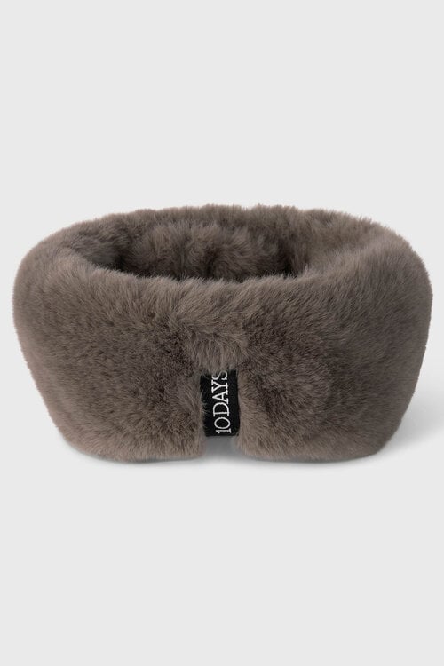 10Days fluffy Stirnband braun