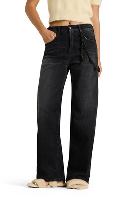 Cambio Baggy Wide Leg Jeans