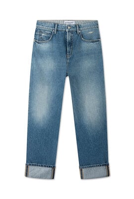 Cambio Baggy Straight Jeans