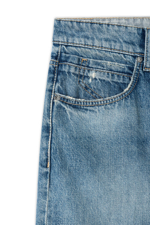 Cambio Baggy Straight Jeans
