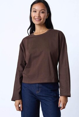Sister Point Villy Bluse braun