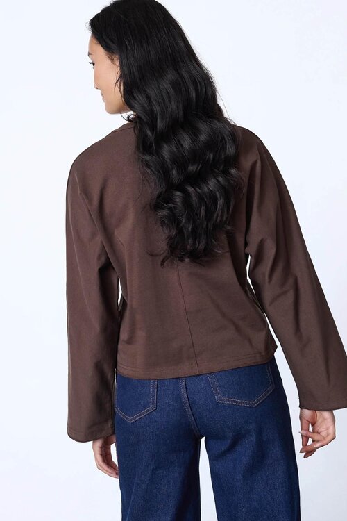 Sister Point Villy Bluse braun