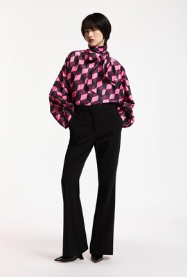Essentiel Antwerp Hose mit Schlag Black