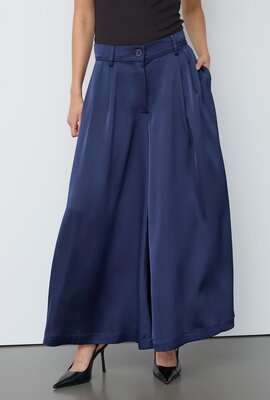 Co'couture Safira weite Hose blau
