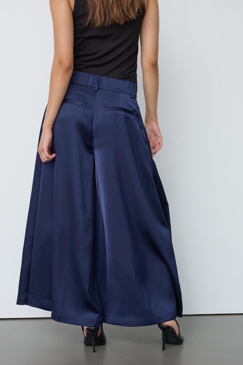 Co'couture Safira weite Hose blau