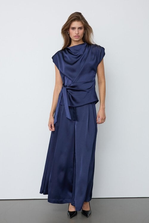 Co'couture Safira Top blau