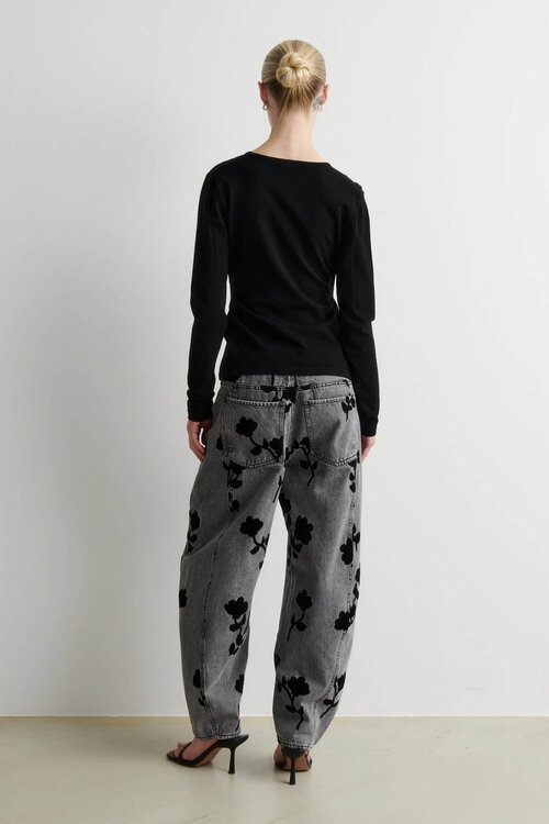 Second Female Stina Wrap Knit schwarz