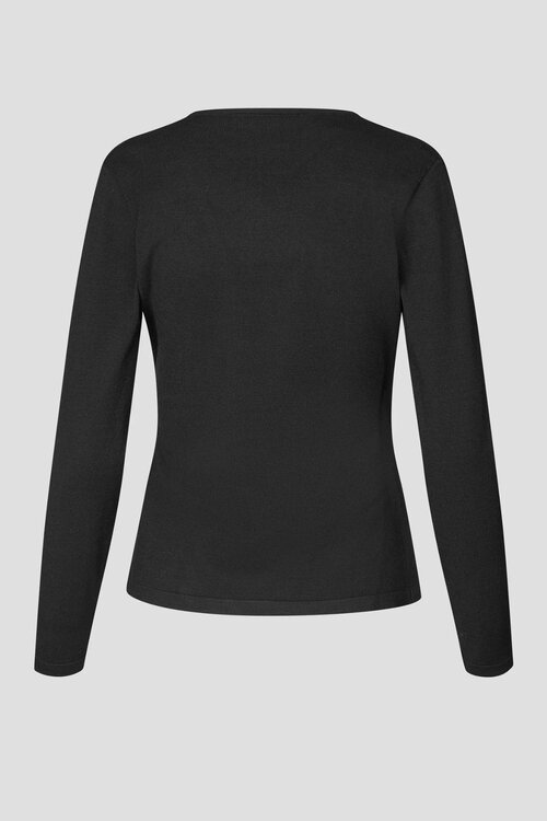 Second Female Stina Wrap Knit schwarz