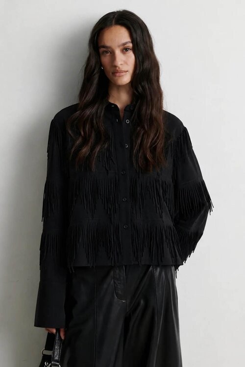 Second Female Dancing Cropped Shirt schwarz