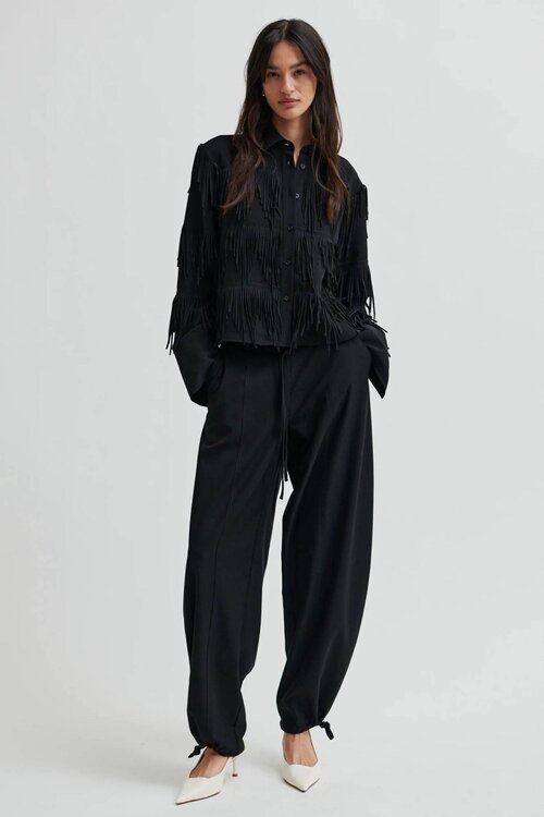 Second Female Dancing Cropped Shirt schwarz