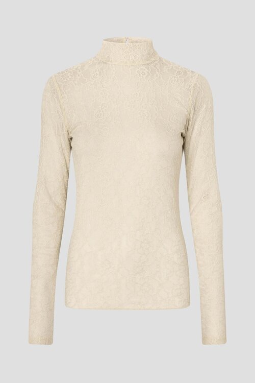 Second Female Luria Spitzen-Shirt Offwhite